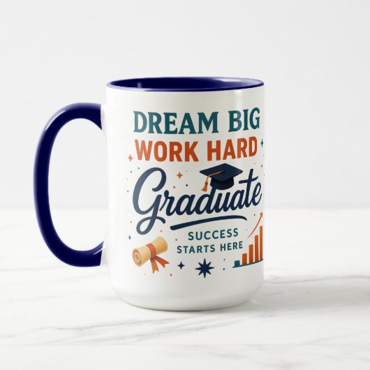 Mug - 15 oz Combo Mug pour Grads (Gauche)