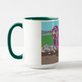 Mug 15 oz de muscade, bélier Angora (Gauche)