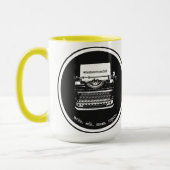 Mug 15 oz jaune/pourpre (Gauche)