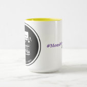 Mug 15 oz jaune/pourpre (Centre)