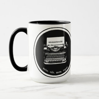 Mug 15 oz noir/noir