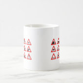 Mug 15 Signes de trafic triangulaire (Centre)