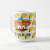 Mug 15 Une caricature Senor Gato Taco Amateurs Big (Devant gauche)