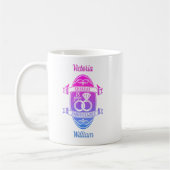 Mug 15e anniversaire de mariage de cristal traditionne (Gauche)