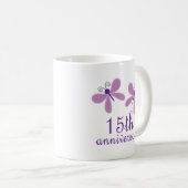 Mug 15ème Anniversaire de mariage (Devant droit)