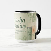 Mug 15oz customisez votre regard de mug (Devant droit)