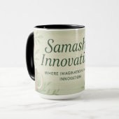 Mug 15oz customisez votre regard de mug (Devant gauche)