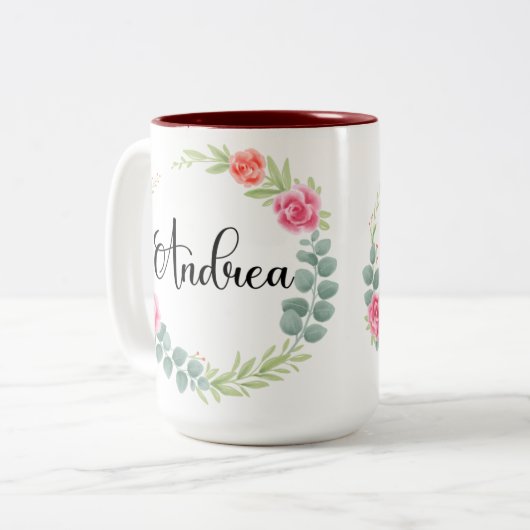Mug 15oz d'Andrea (voir plus d'options) (Devant gauche)