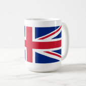 Mug 15oz du Drapeau britannique (Devant droit)