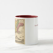 Mug 1685 Map - New Belgium, The New World, New England (Centre)