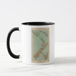 Mug 169 Nouvelle-Zélande, Hawaï, Tasmanie