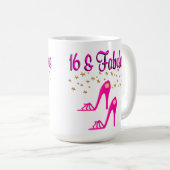 MUG 16 ET FABULEUX 16E ANNIVERSAIRE CONCEPTION (Devant droit)