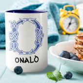 Mug 16e siècle Celtic Knot Capitale décorative D