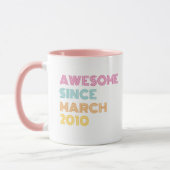 Mug 16th Birthday Gift Personalized (Gauche)