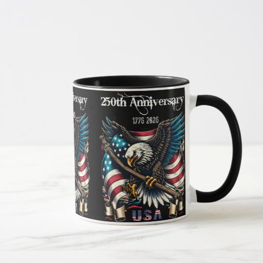 Mug 1776 2026 Anniversaire Amérique (Droite)