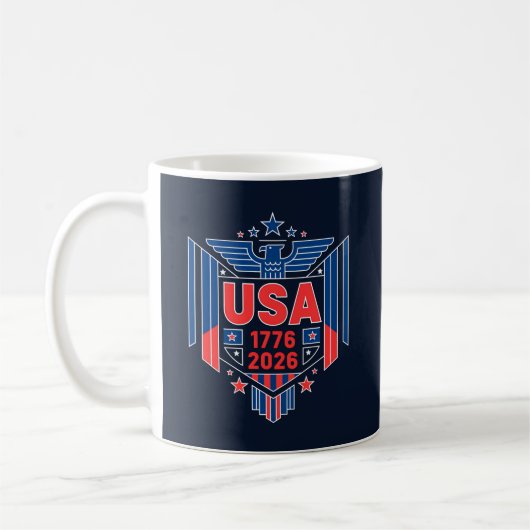 MUG 1776-2026 USA (Gauche)