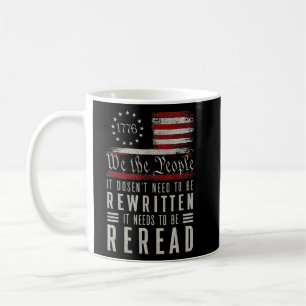 Mug 1776 Drapeau Américain Nous, Le Peuple Dont Il A B
