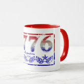 Mug 1776 Étoiles (Devant droit)
