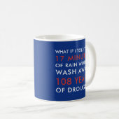 Mug 17 Minutes de pluie 108 Ans de baseball (Devant droit)