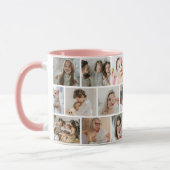 Mug 17 Photo Collage Créez votre propre image de conse (Gauche)