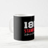Mug 180 fléchettes Arrière-plan de fléchettes en bulle (Devant gauche)