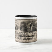 Mug 1837 Lafayette Bank Note à trois dollars (Centre)