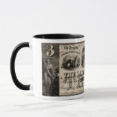 Mug 1837 Lafayette Bank Note à trois dollars (Gauche)
