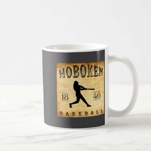 Mug 1846 Hoboken New Jersey Baseball  (Droite)