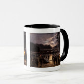 Mug 1870 Patinage sur glace à Londres (Devant droit)