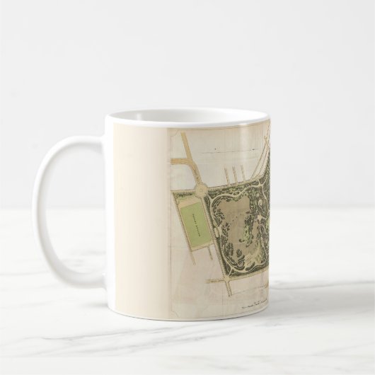 Mug 1870 Prospect Park Map (Gauche)