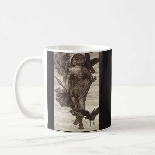 Mug 1871 Odin, Dieu nordique de la sagesse (Gauche)