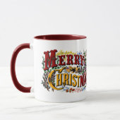 Mug 1876 Joyeux Noël Coloré (Gauche)
