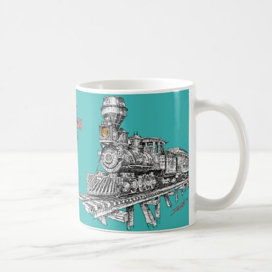 Mug 1880 Baldwin 2-8-0 (Droite)