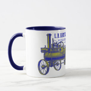 Mug 1889 Ferme de tracteur à vapeur d'Birdsall