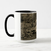Mug 1890's photo Heirloom Jardin Mère Fille filles (Gauche)
