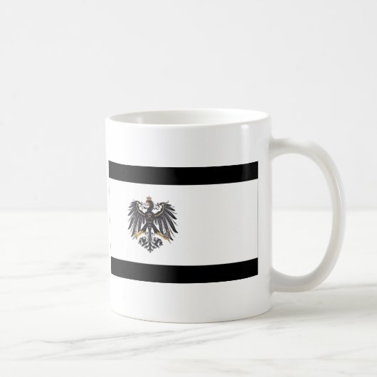 Mug 1892-1918) drapeaux de la Prusse de Preussen ( (Droite)