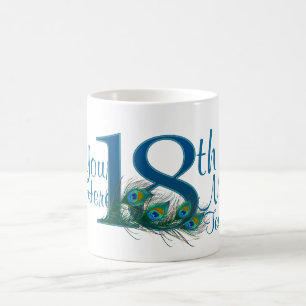 Mug # 18 - 18ème anniversaire de mariage ou 18ème
