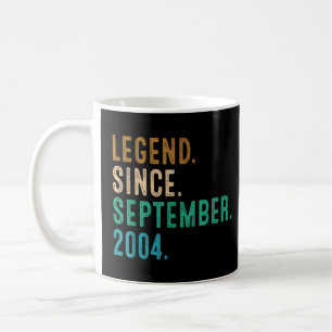 Mug 18 Ans Légende depuis septembre 2004 18e Bir