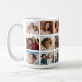 Mug 18 Grille de collage de photos - Galerie de famill (Gauche)