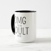 Mug 18e anniversaire (Devant gauche)