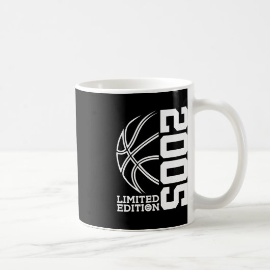 Mug 18e anniversaire Basketball Limited Edition 2005 (Droite)