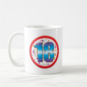 Mug 18ème Anniversaire v2 (Gauche)