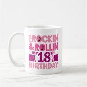 Mug 18ème Idée de cadeau d'anniversaire pour la (Gauche)