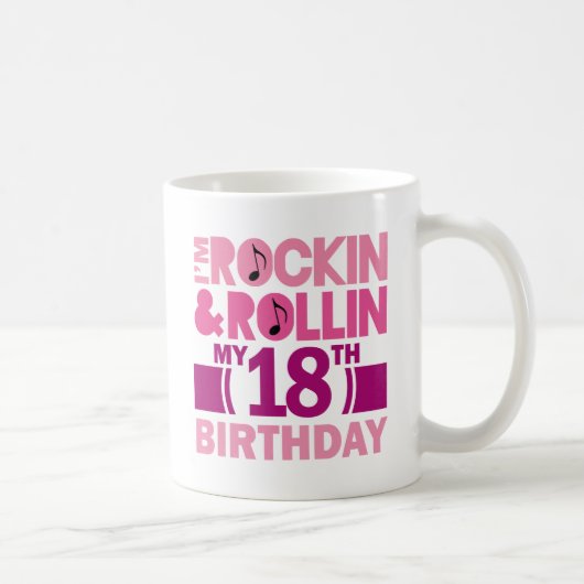 Mug 18ème Idée de cadeau d'anniversaire pour la (Droite)