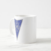 Mug 18ème Recondo aéroporté - Fort Bragg - bleu (Devant gauche)