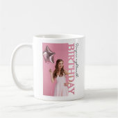 Mug 18th Birthday Photo college Party  (Gauche)