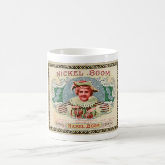 MUG 1900 CIGAR BOX ÉTIQUETTE...NICE (Centre)