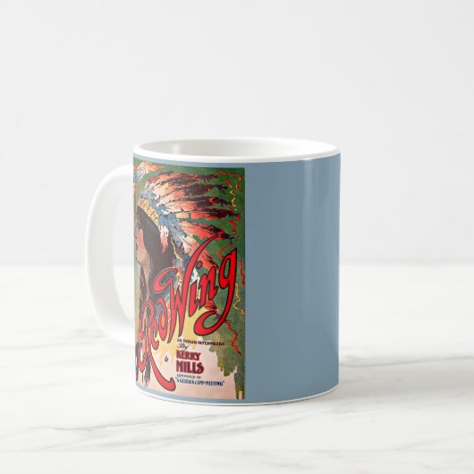 Mug 1907 Redondance de la couverture de musique (Devant gauche)