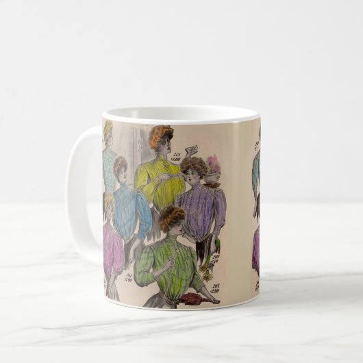 Mug 1908 Gimbels dames blouses taille no 1 (Devant gauche)