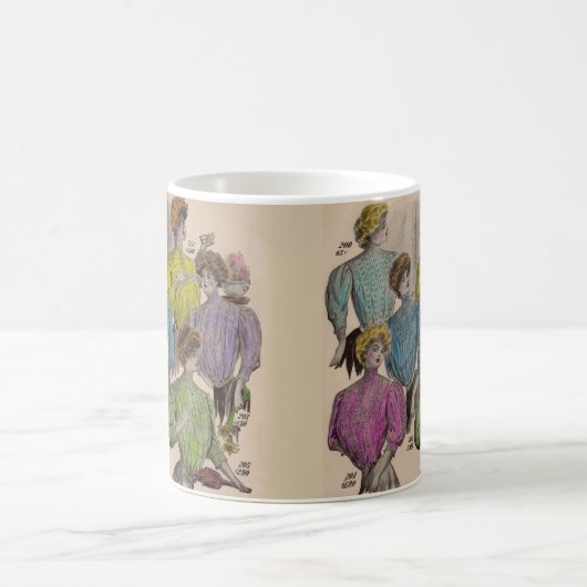 Mug 1908 Gimbels dames blouses taille no 1 (Centre)